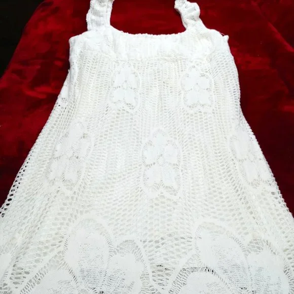 Forever 21 Dresses Juniors Twenty One Size M Creamwhite Dress